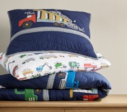 Pottery Barn Kids Jax Construction Quilt - Toddler store Bed Size