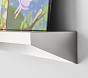 Floating Bent Metal Shelf