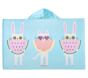 Hungry Bunny Kid Beach Hooded Towel