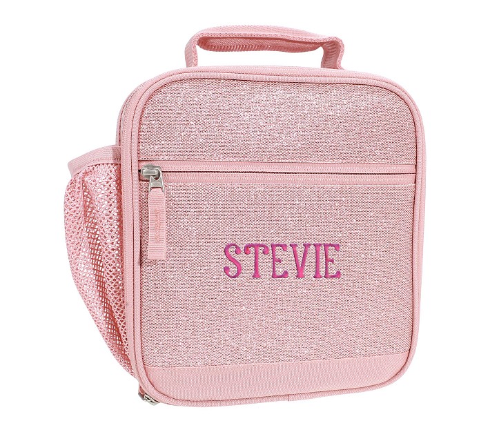 Mackenzie Pink Sparkle Glitter Lunch Boxes