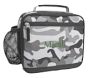 Reflective Classic Camo Grey Mackenzie Cold Pack RPET Lunch Box
