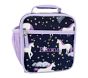 Glow-in-the-Dark Night Unicorn Navy Mackenzie Classic RPET Lunch Box