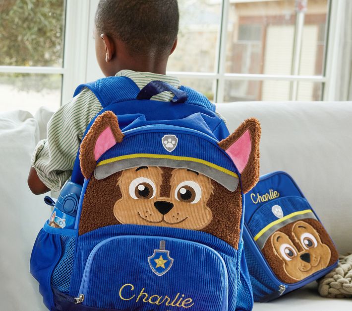 Mackenzie PAW Patrol Chase Critter Backpack Lunch Bundle Set of 3 Pottery Barn Kids