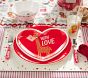 Rifle Paper Co. Valentine's Heart-Shaped Plate