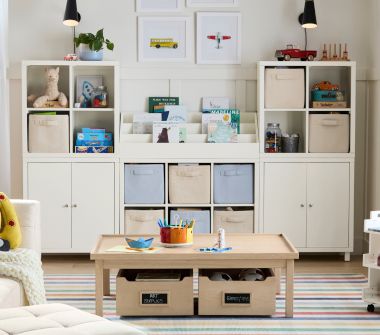 Streamlined Shades Playroom