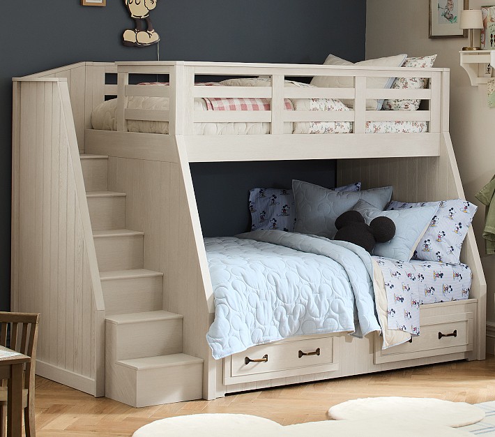 Belden Single-Over-Double Stair Bunk Bed