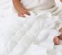 Ruffle European Linen Baby Quilt