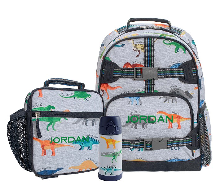 Mackenzie Finn Dino Backpack &amp; Lunch Bundle, Set of 3