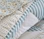 Emily &amp; Meritt Triangle Patchwork Quilted Sham