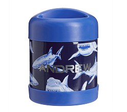 Mackenzie Blue Glow-in-the-Dark Sharks Hot & Cold Container