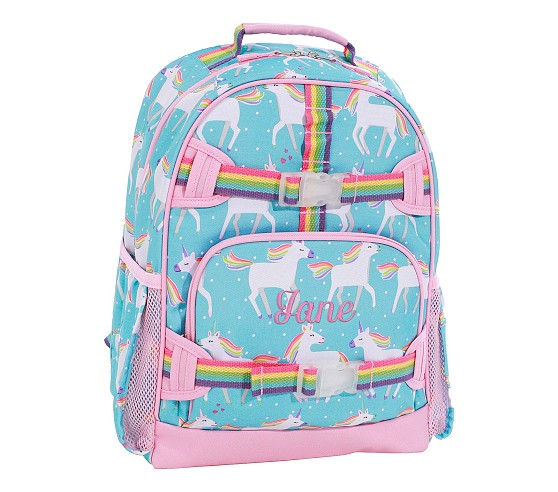 ★Pottery Barn★Navy Mermaid Friends Backpack Small 名前付可 ☆Pottery Barn☆Navy Mermaid Friends Backpack Small 名前付可