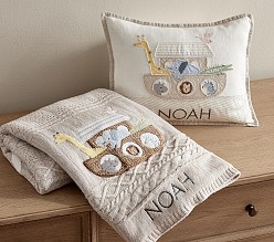 personalized baby blankets and pillows Pottery Barn Kids