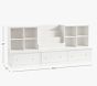 Cameron Cubby Wall Storage System with Bookrack