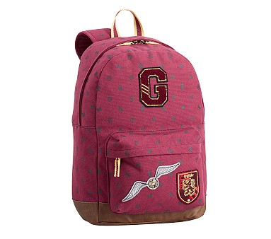 HARRY POTTER GRYFFINDOR Kids Backpack Pottery Barn Kids