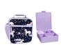 Mackenzie Navy Night Unicorn Glow-in-the-Dark Lunch &amp; Bento Bundle, Set of 2