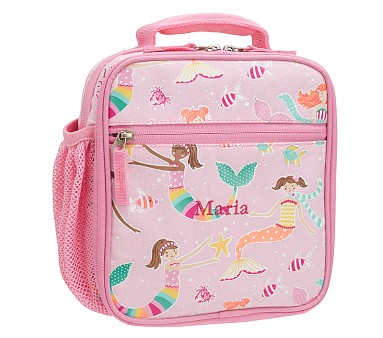 Mackenzie Pink Mermaid Friends Glow in the Dark Lunch Boxes Pottery Barn Kids