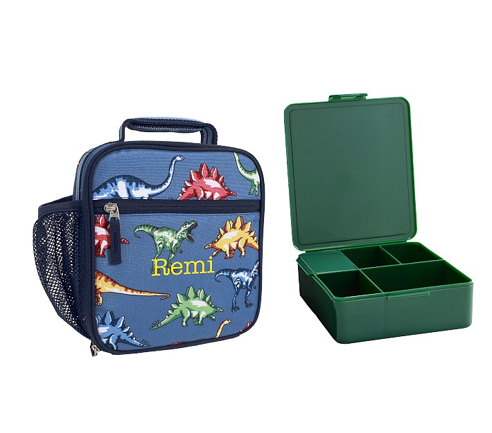 Mackenzie Blue Multi Dinos Lunch &amp; Bento Bundle, Set of 2