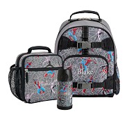 Mackenzie Marvel Spider-Man Heroes Glow-in-the-Dark Backpack & Lunch Bundle, Set of 3