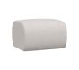 Mia Ottoman Brushed Chenille Dove