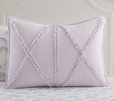 Recycled Casual Ruffle Standard Sham