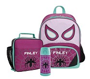 Mackenzie Marvel's Ghost-Spider Glow-in-the-Dark Critter Backpack & Lunch Bundle, Set of 3