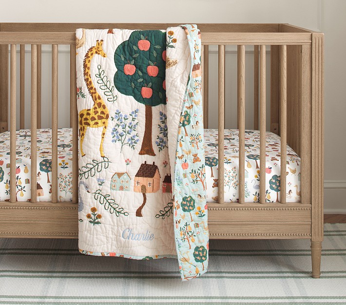 Rifle Paper Co. Storybook Baby Quilt