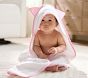 Gingham Critter Baby Hooded Towel