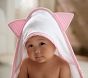 Gingham Critter Baby Hooded Towel