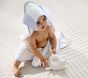 Gingham Critter Baby Hooded Towel