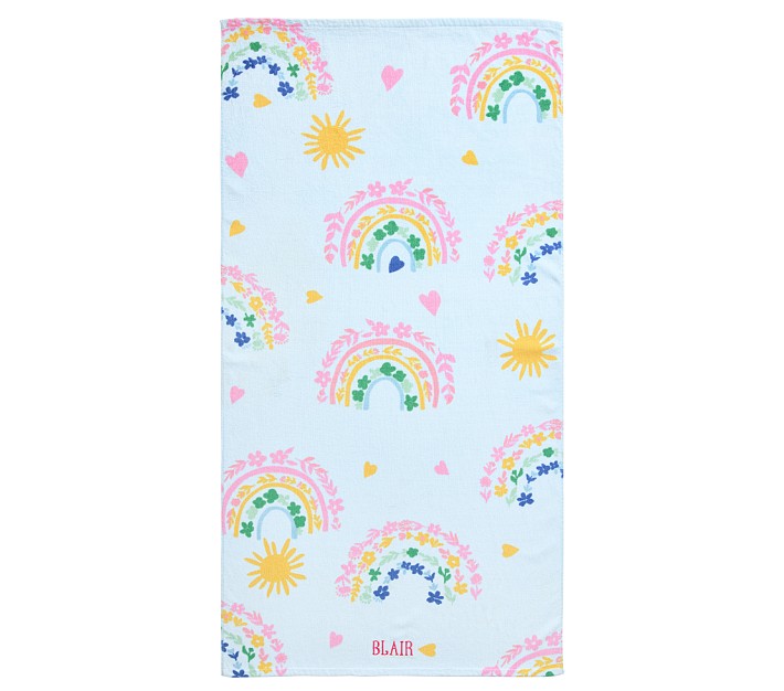 Heritage Rainbow Kid Beach Towel