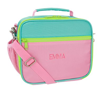 Pink/Aqua/Lime Astor Cold Pack Lunch Box