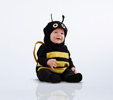 Baby Bumblebee Costume Cozy Cute Halloween Outfit Pottery Barn Kids