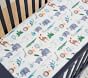 Colby Animal Organic Crib Fitted Sheet