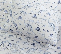 Dinosaur Bones Glow-in-the-Dark Sheet Set & Pillowcases