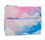 Mackenzie Rainbow Clouds Glitter Supplies Pouch