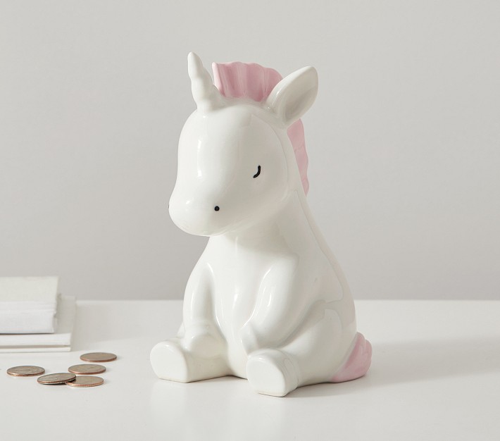 Ceramic Unicorn Bank