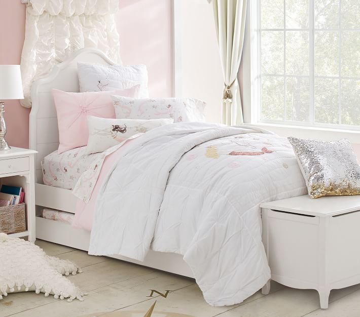 Juliette Bed Single French White Parcel