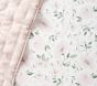 Meredith Allover Floral Organic Crib Fitted Sheet