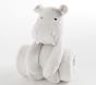 Plush Hippo Stuffed Animal and Blanket Set