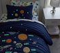 Solar System Glow-in-the-Dark Quilt &amp; Shams