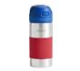 Astor Red/Blue Water Bottle