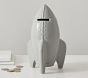 Ceramic Rocket Ship Bank