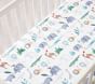 Colby Animal Organic Crib Fitted Sheet