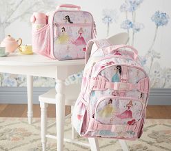 Mackenzie Disney Princess Castle Shimmer Backpacks