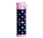 Mackenzie Navy Pink Multi Hearts Water Bottles