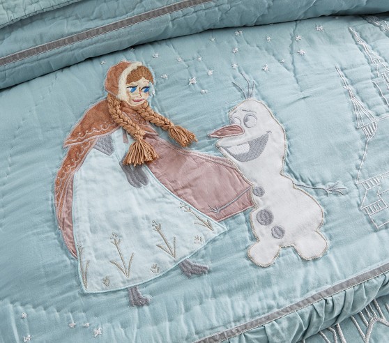 Disney Frozen Quilt Shams Pottery Barn Kids