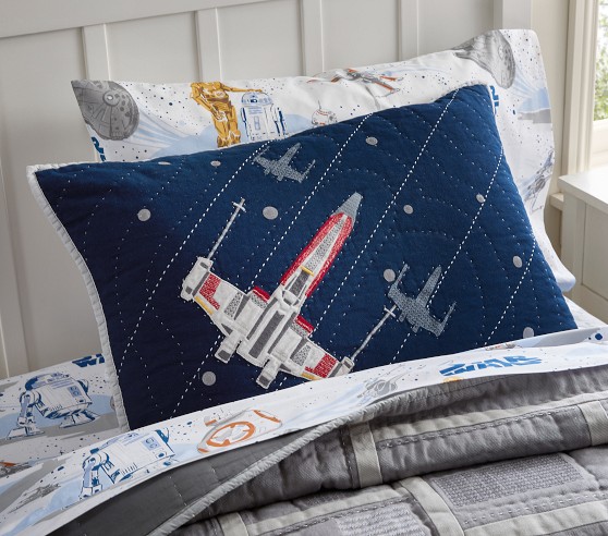 Pottery Barn Kids Outer Space Quilt & Shams, hotsell Full/Queen