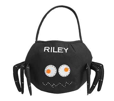 Spider Puffy Halloween Treat Bag