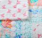 Lilly Pulitzer Unicorn Patchwork Baby Quilt