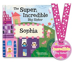 The Super, Incredible Big Sister Personalized Book